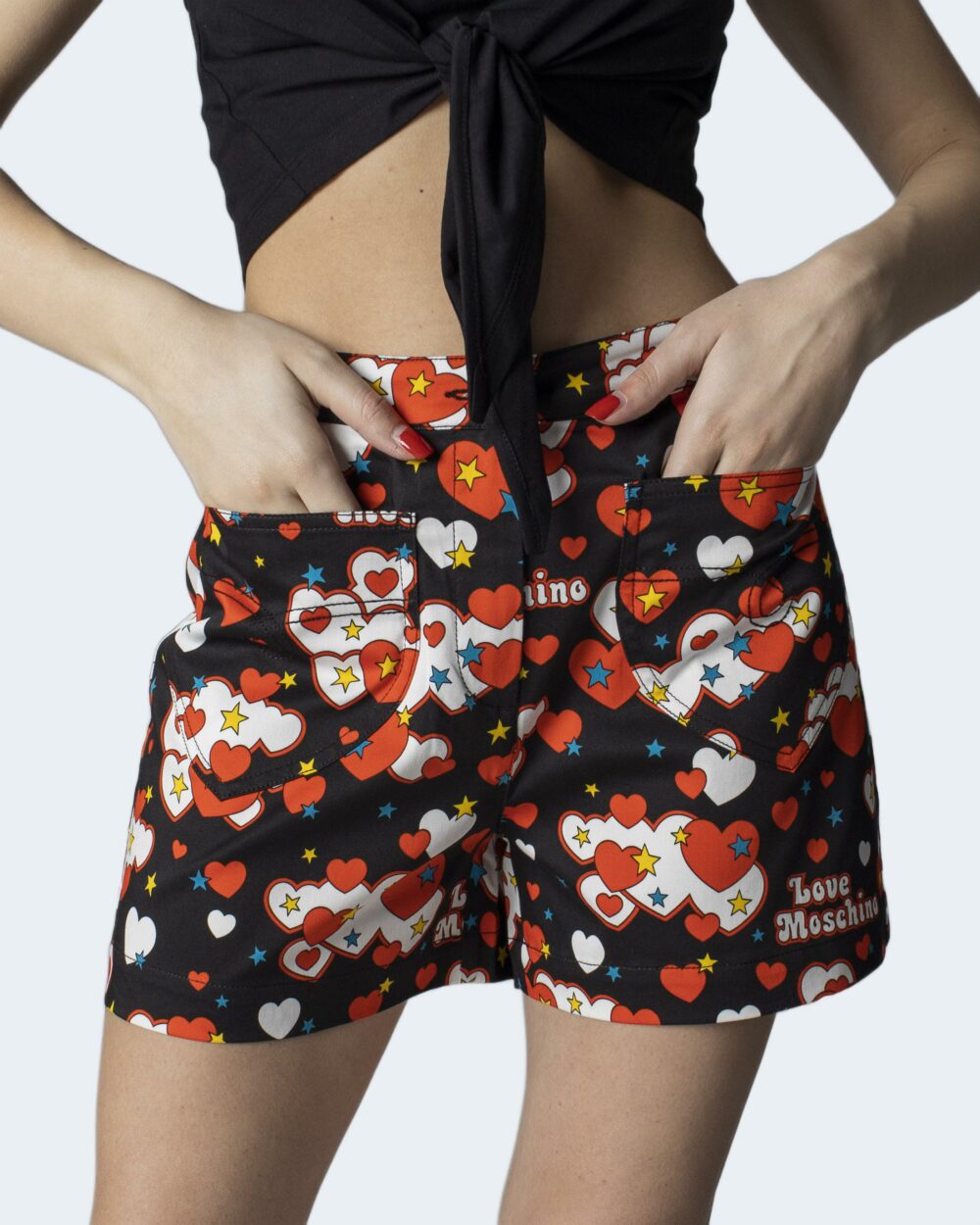 Shorts Love Moschino shorts Rosso - Foto 1