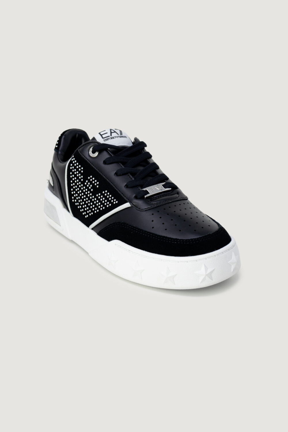 Sneakers EA7 logo Black-White - Foto 3