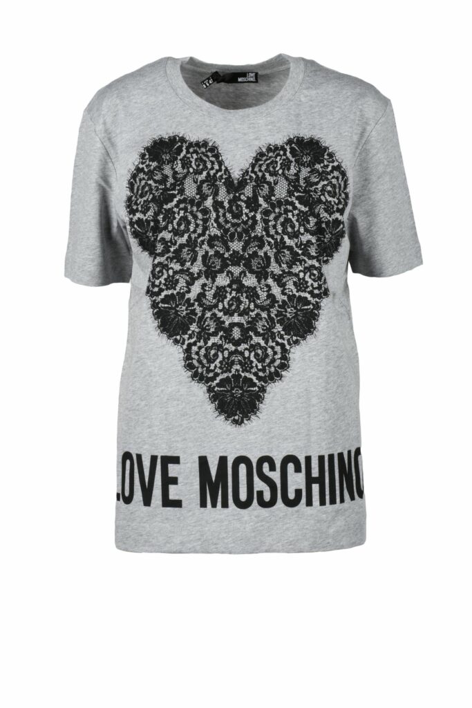 T-shirt Love Moschino  Grigio