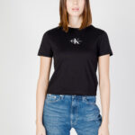 T-shirt Calvin Klein Jeans monologo baby Nero - Foto 1