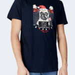 T-shirt Jack Jones jorchristmas mugshot tee ss c.n xmas Blu - Foto 1