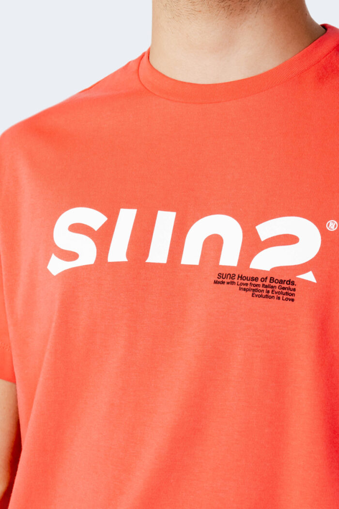 T-shirt Suns paolo suns moon Rosso