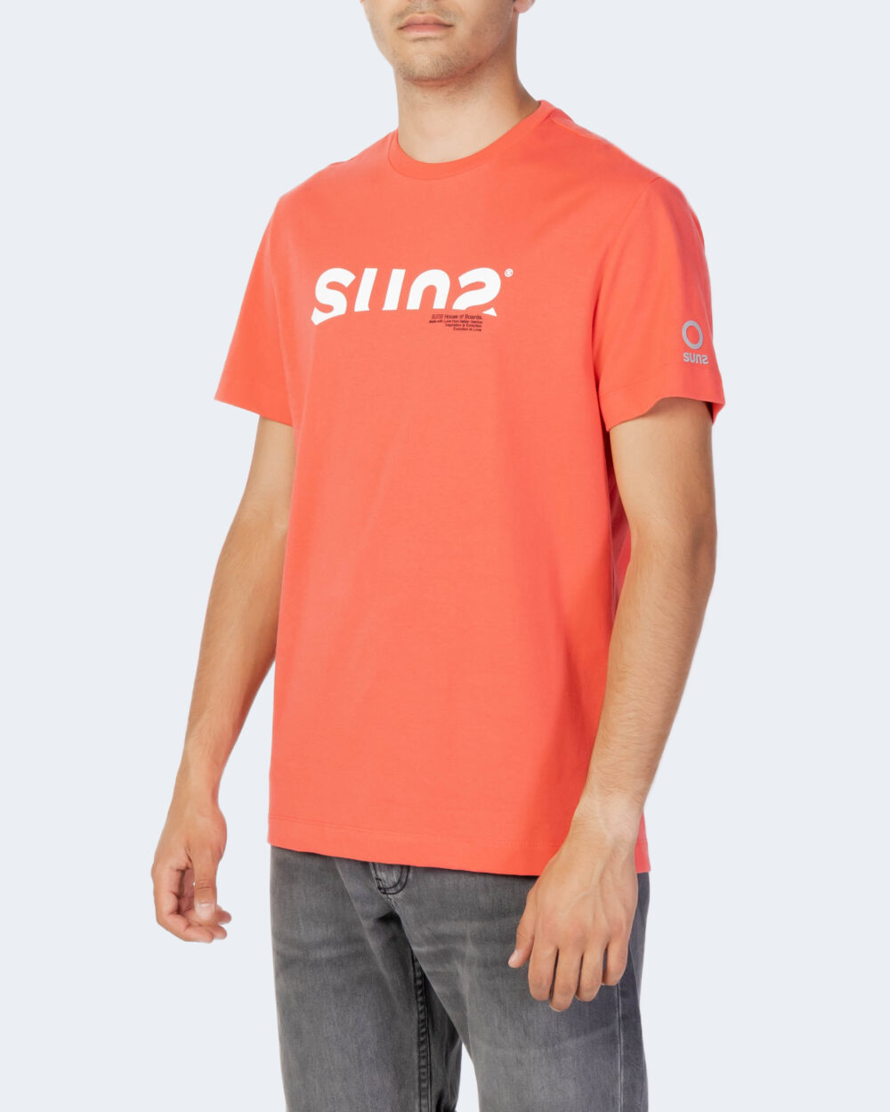 T-shirt Suns paolo suns moon Rosso - Foto 4