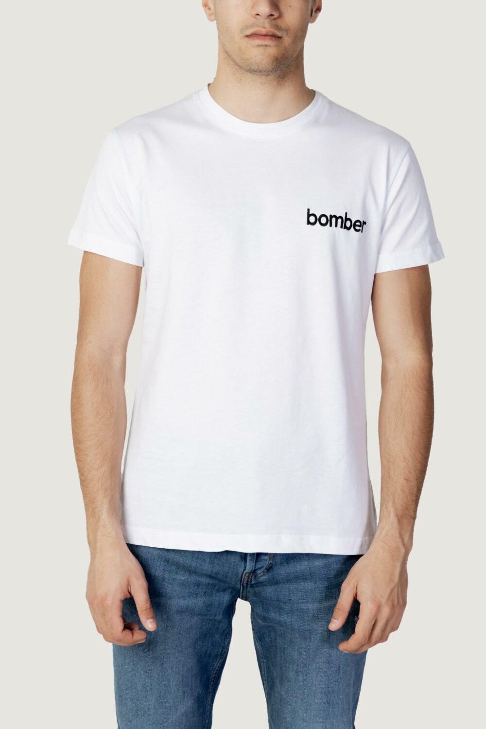 T-shirt The Bomber logo Bianco - Foto 4