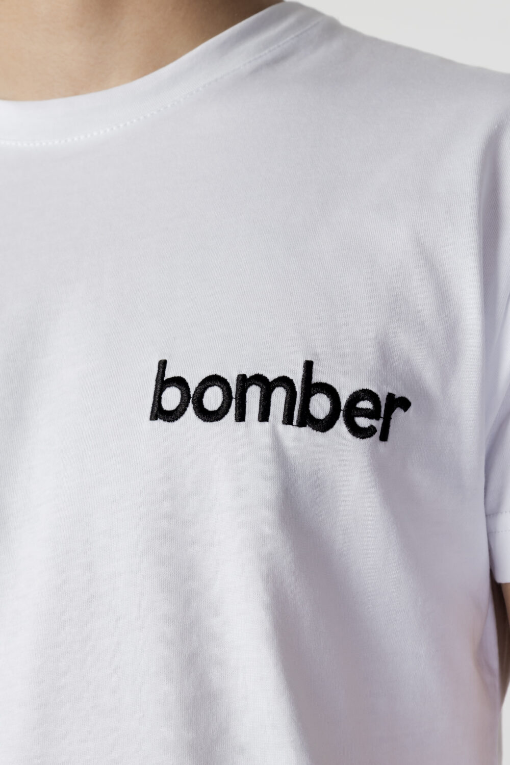 T-shirt The Bomber logo Bianco - Foto 5