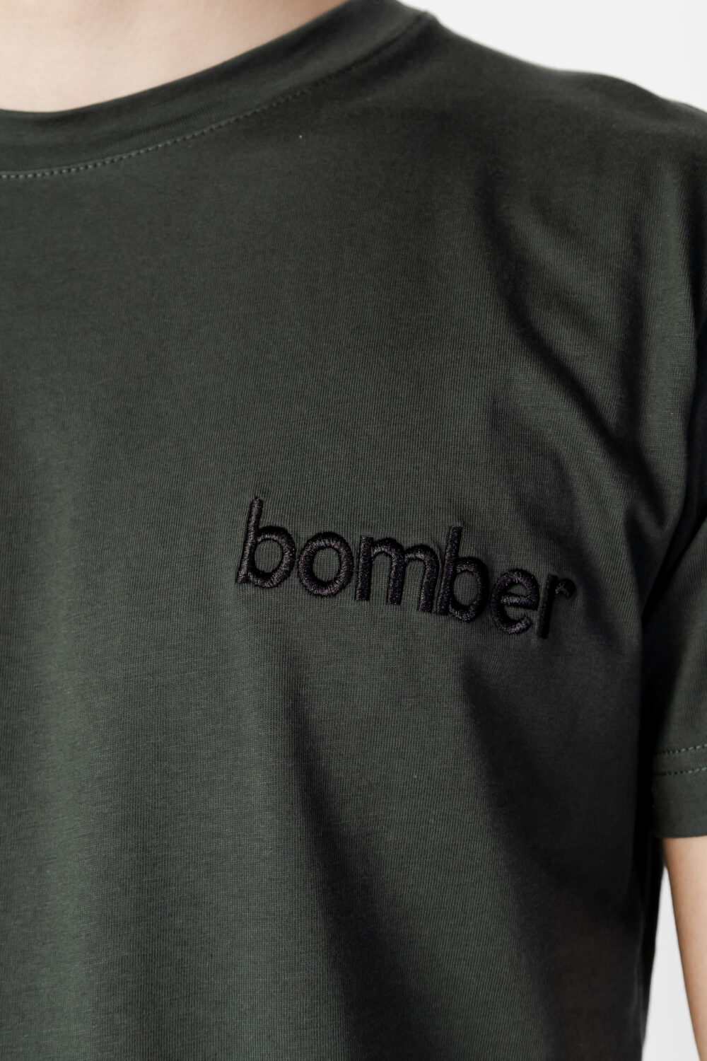 T-shirt The Bomber logo Verde Oliva - Foto 2