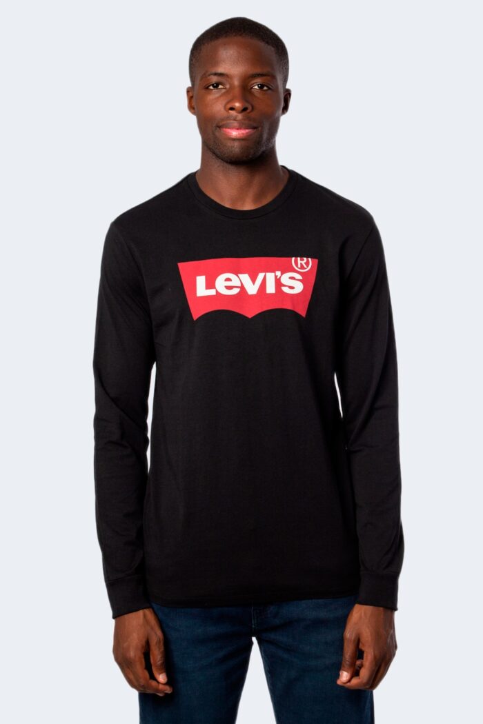 T-shirt manica lunga Levi’s® ls graphic tee Nero