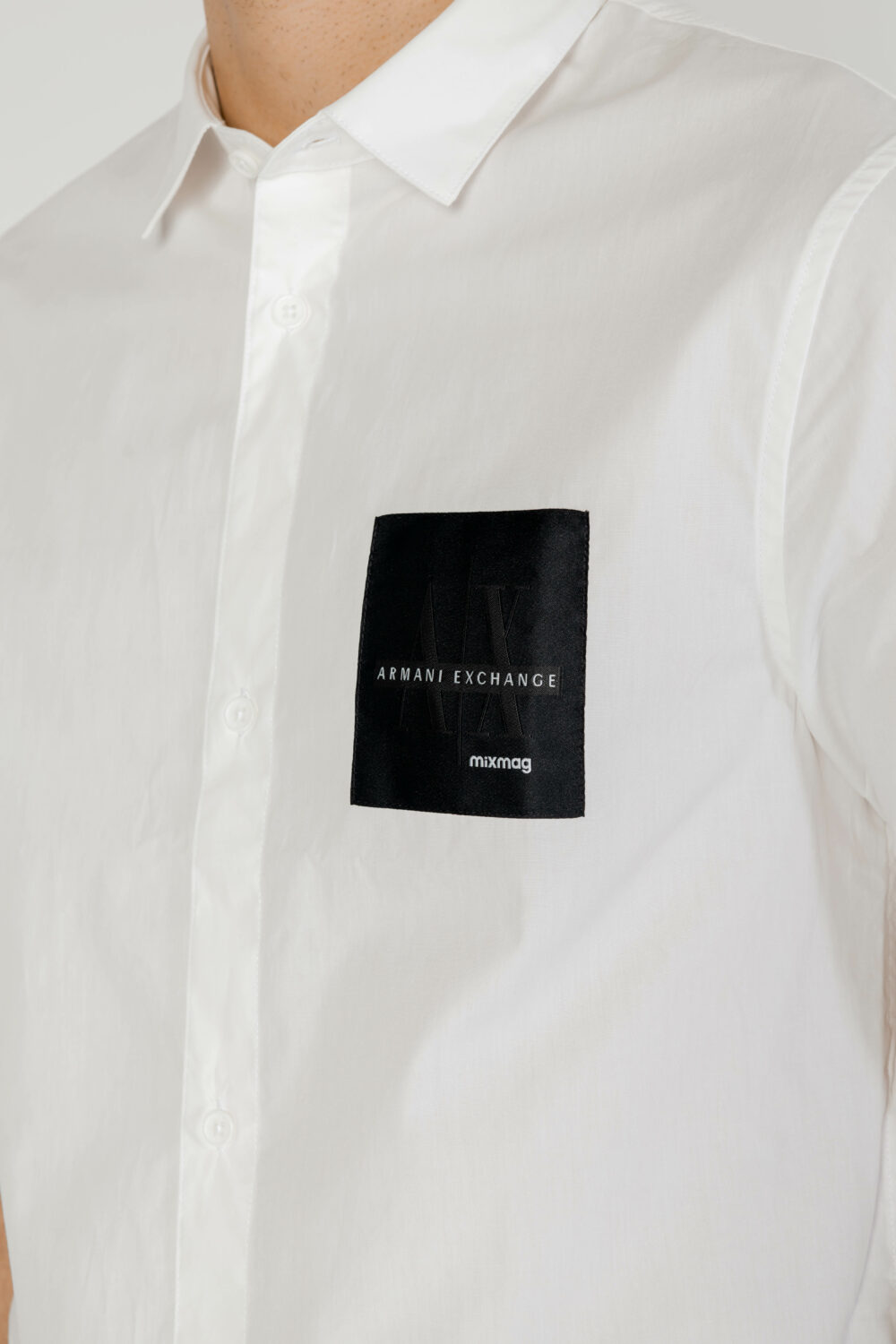 Camicia manica corta Armani Exchange Bianco - Foto 2