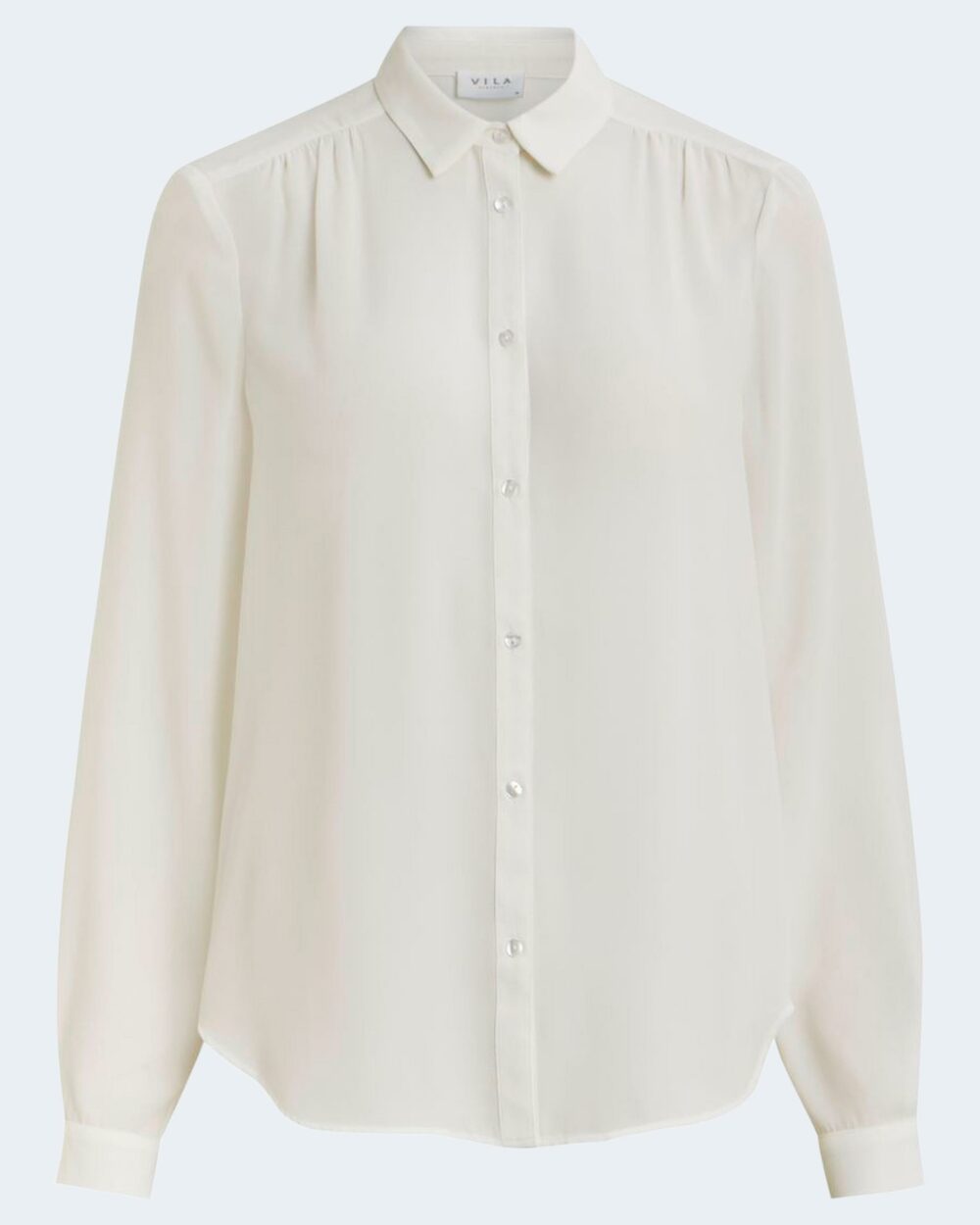 Camicia manica lunga Vila Clothes lucy l/s button noos Bianco - Foto 5