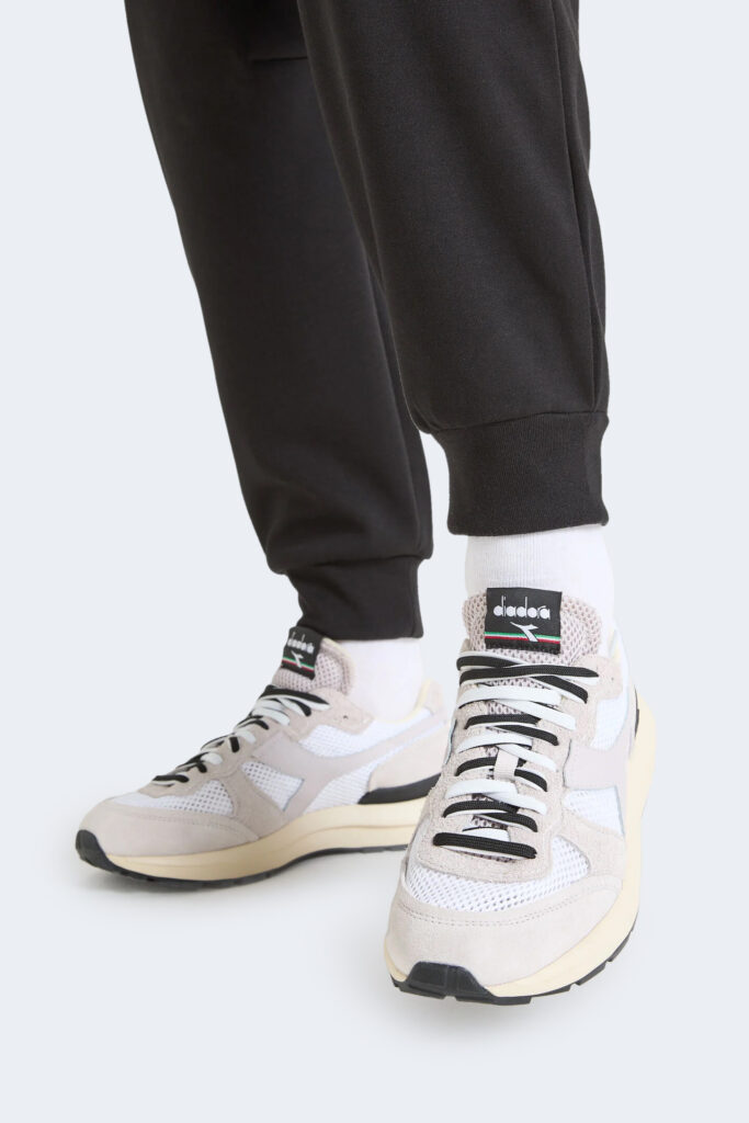Sneakers Diadora kmaro 42 suede mesh Bianco