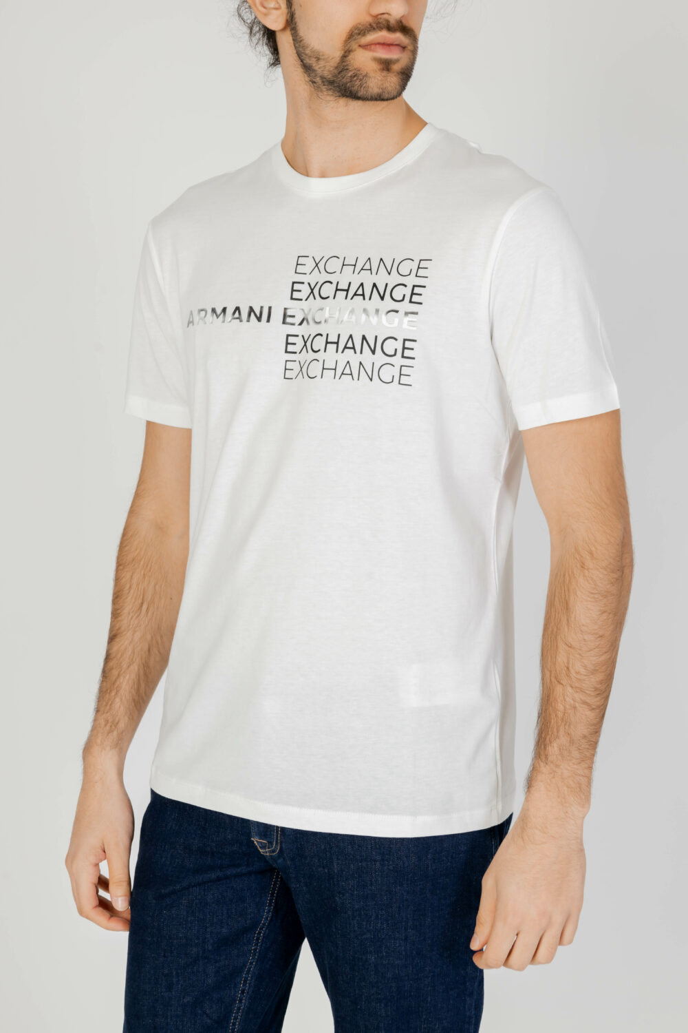 T-shirt Armani Exchange Bianco - Foto 1