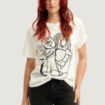 T-shirt Desigual tristan Bianco - Foto 1