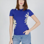 T-shirt Desigual margaritas Blu - Foto 1