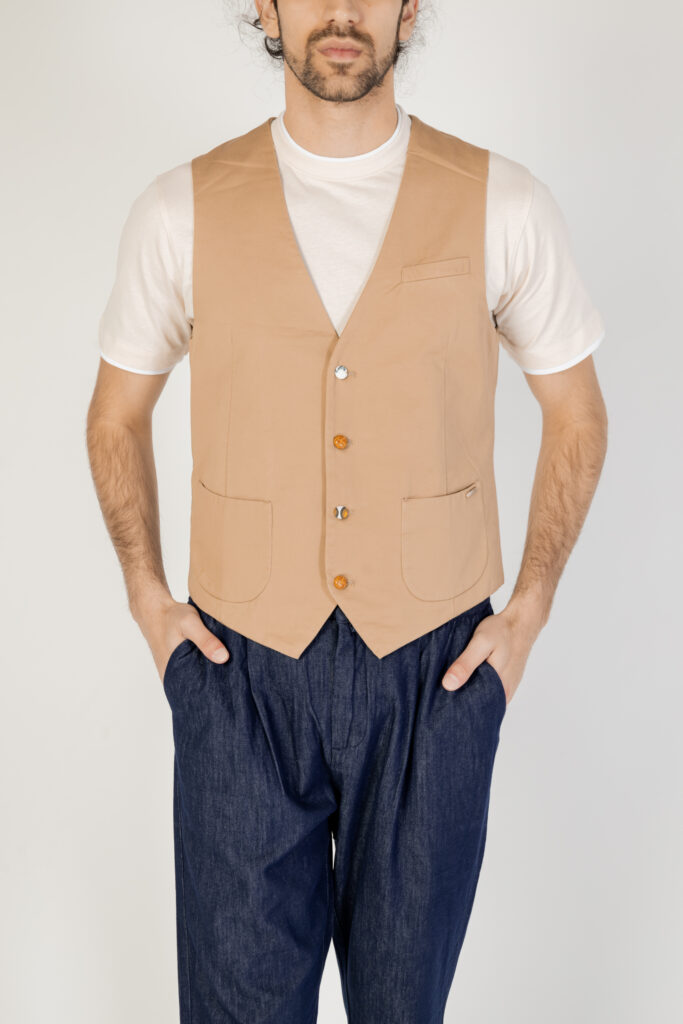 Gilet Casual Gianni Lupo  Beige