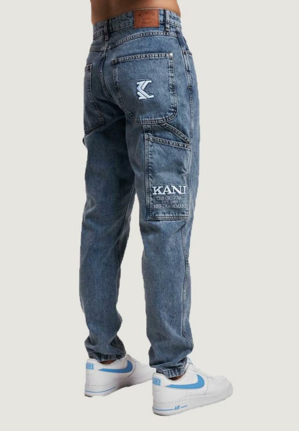Jeans Karl Kani retro tapered workwear denim Denim - Foto 3