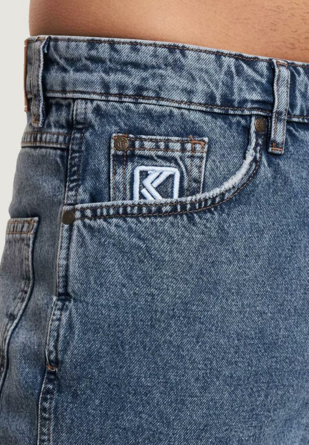 Jeans Karl Kani retro tapered workwear denim Denim - Foto 2