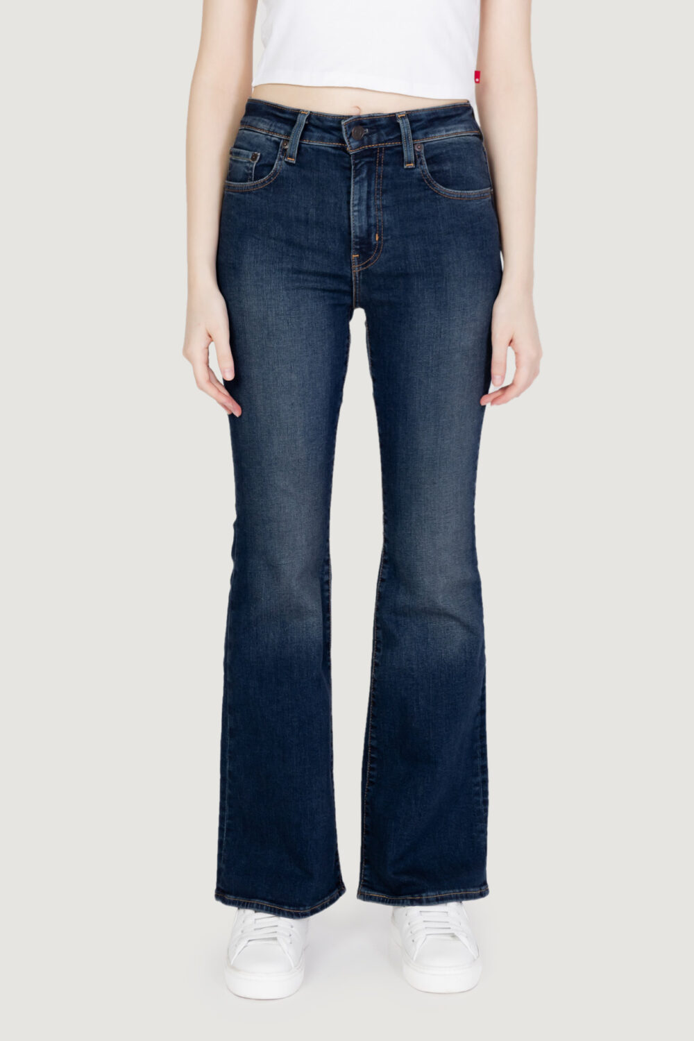 Jeans bootcut Levi's® 726 hr flare Denim scuro - Foto 7