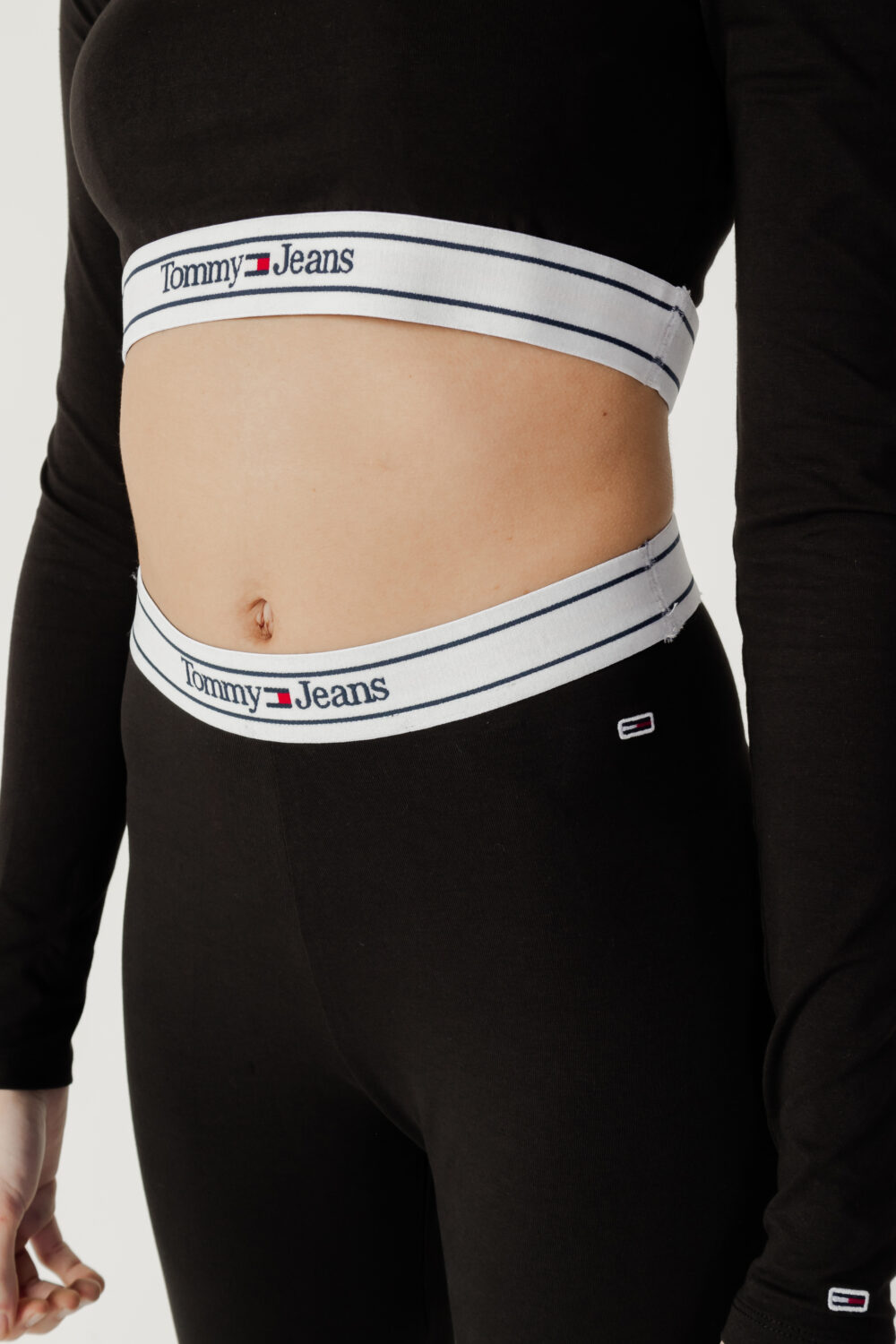 Leggings Tommy Hilfiger Jeans tjw logo wb legging Nero - Foto 3