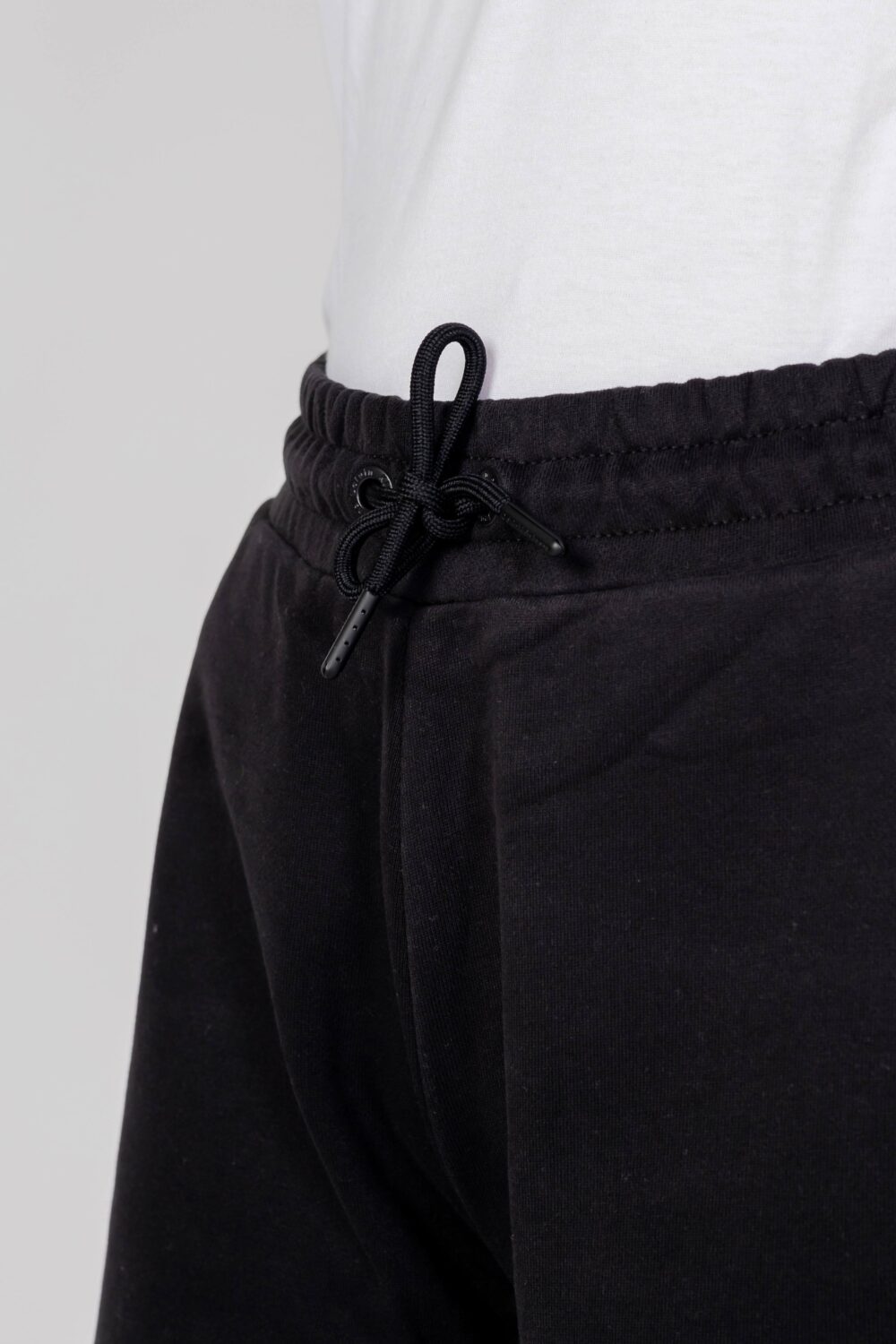 Pantaloni sportivi Calvin Klein Jeans micro monologo strai Nero - Foto 2