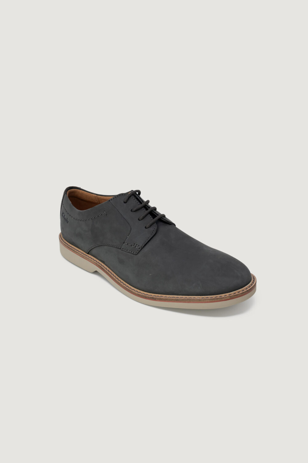 Scarpe eleganti Clarks atticusltlace nubuk Grigio - Foto 2