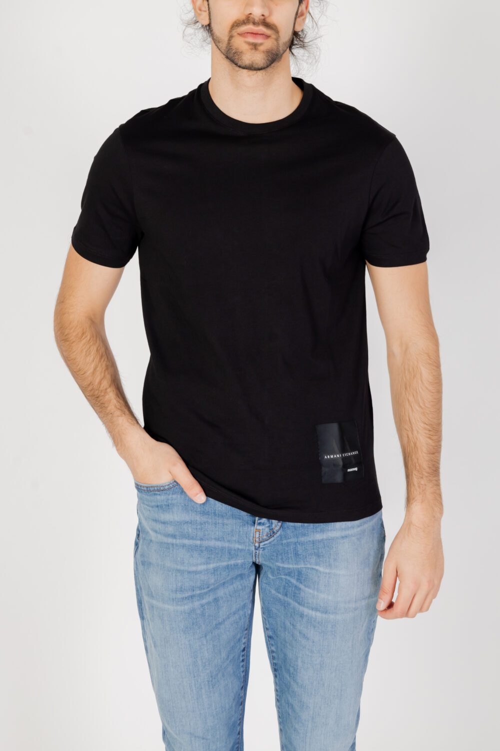 T-shirt Armani Exchange Nero - Foto 1