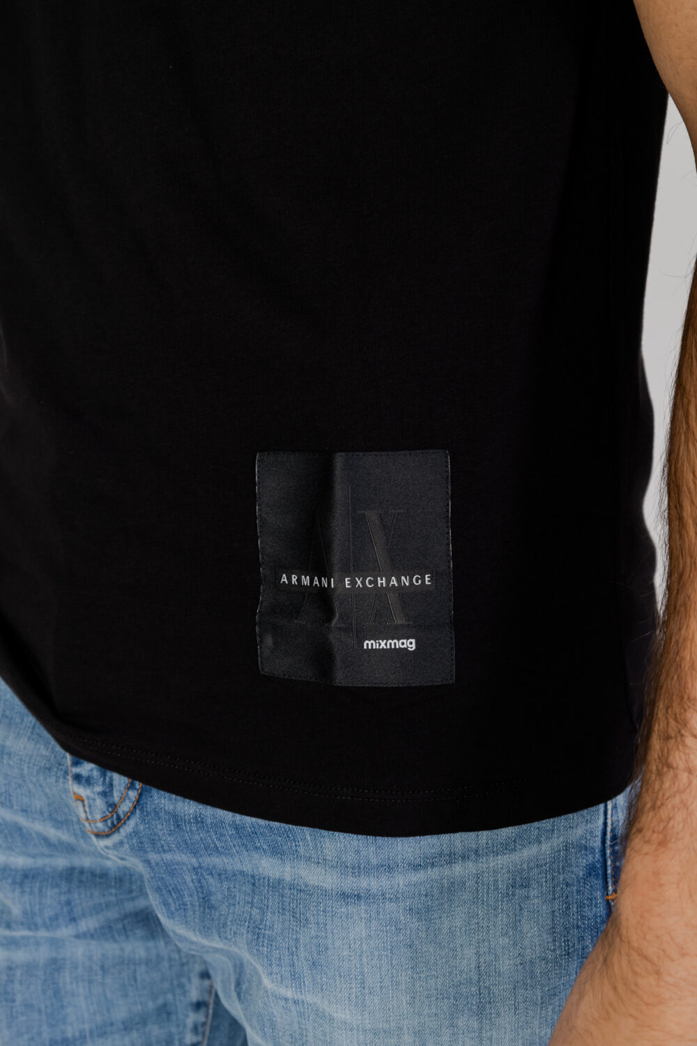 T-shirt Armani Exchange Nero - Foto 2