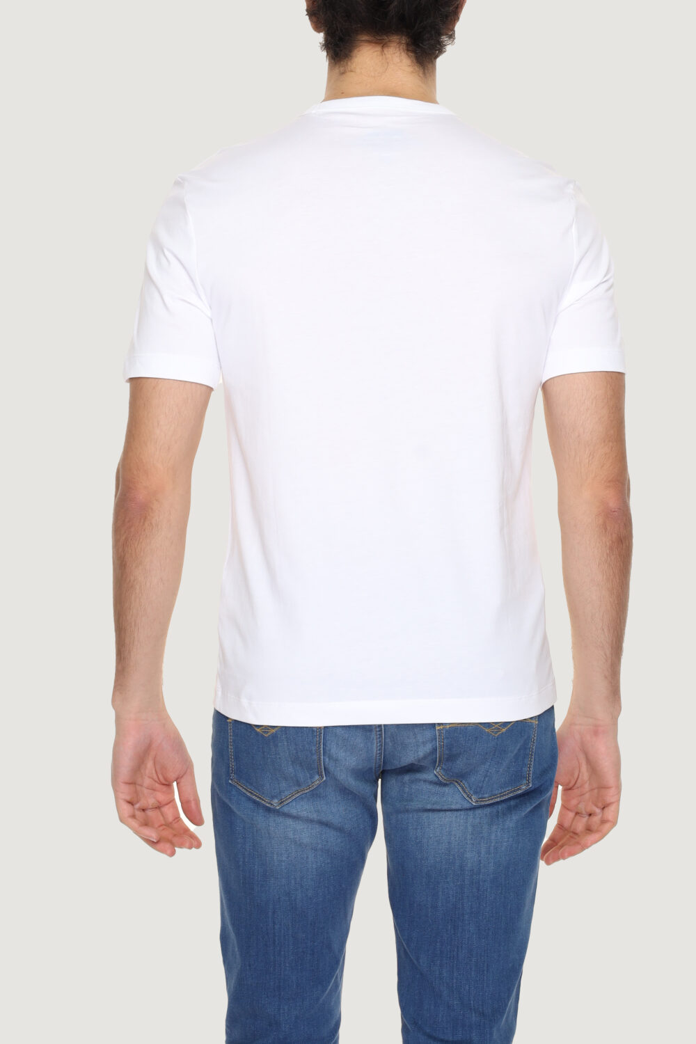 T-shirt Blauer. Bianco - Foto 2