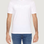 T-shirt Blauer. Bianco - Foto 1