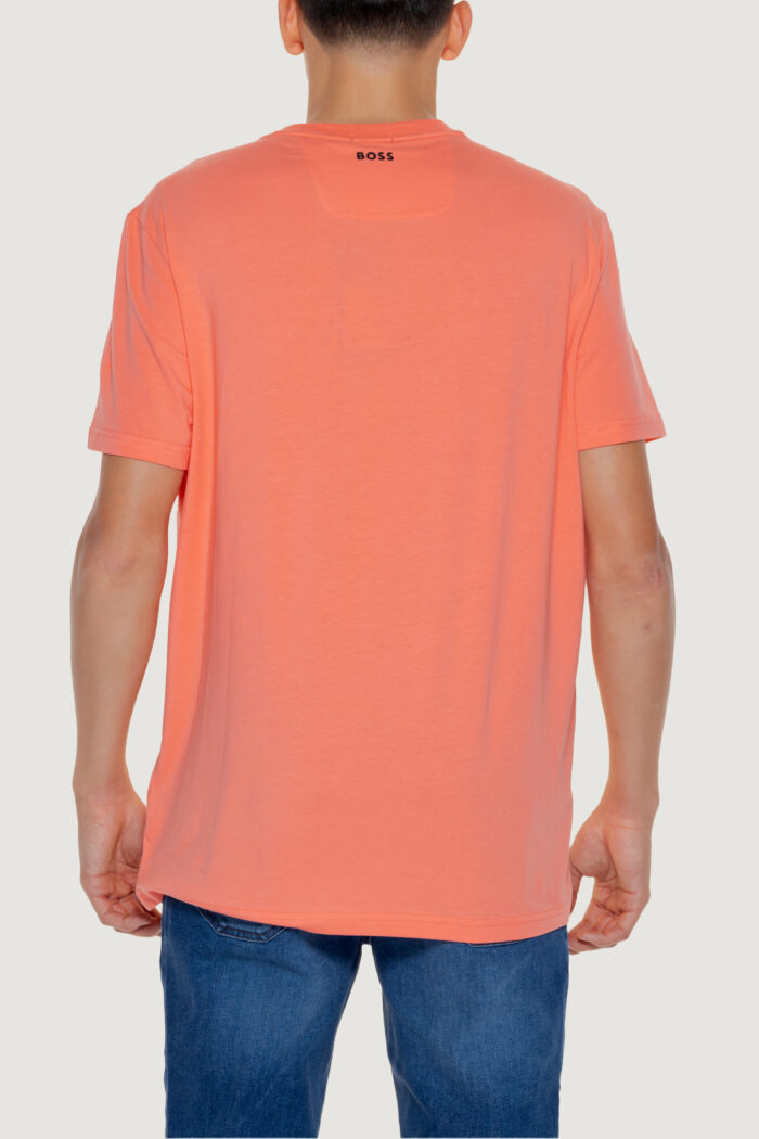 T-shirt Boss tee 9 10259046 01 Arancione Fluo