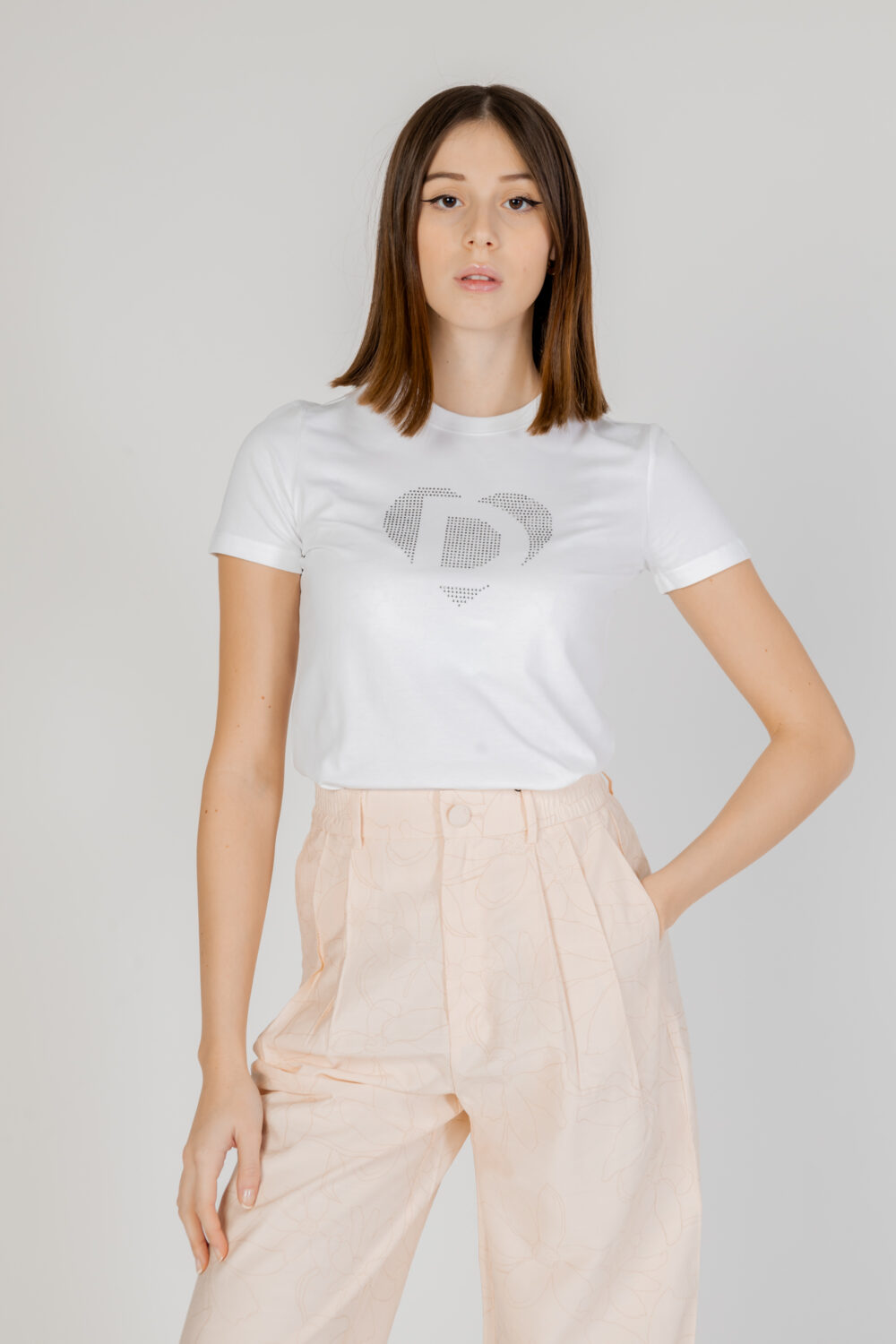 T-shirt Desigual d cor Bianco - Foto 1