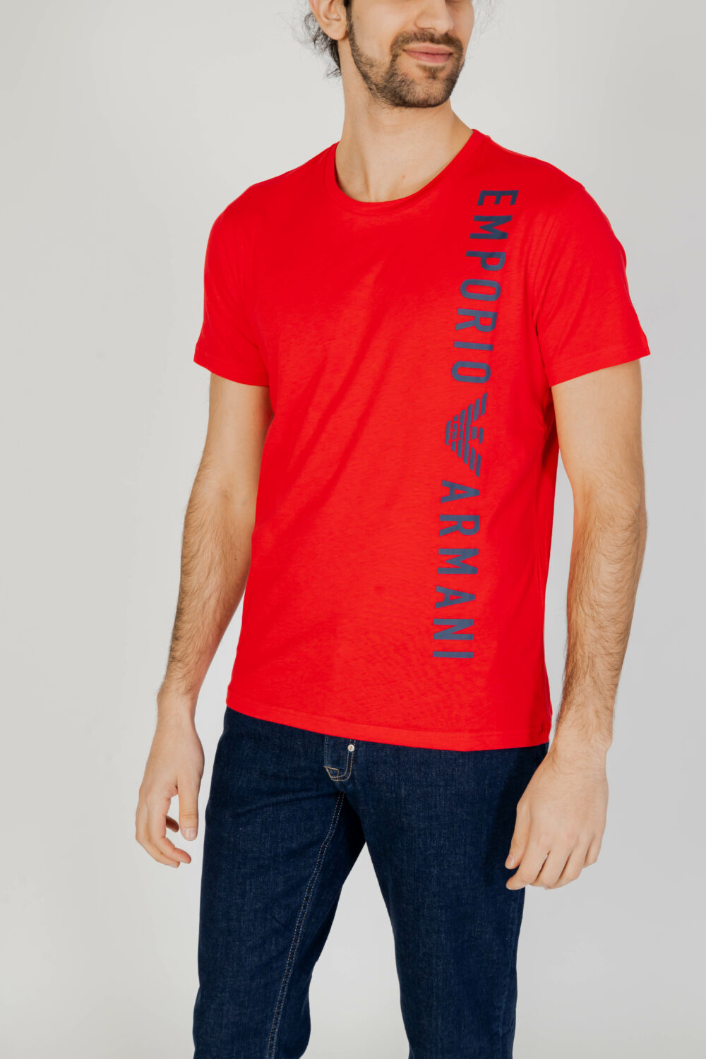 T-shirt Emporio Armani Underwear Rosso - Foto 1
