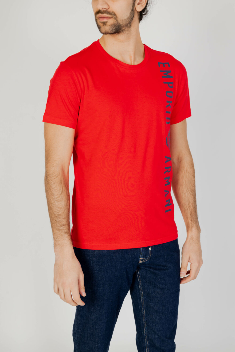 T-shirt Emporio Armani Underwear Rosso - Foto 4