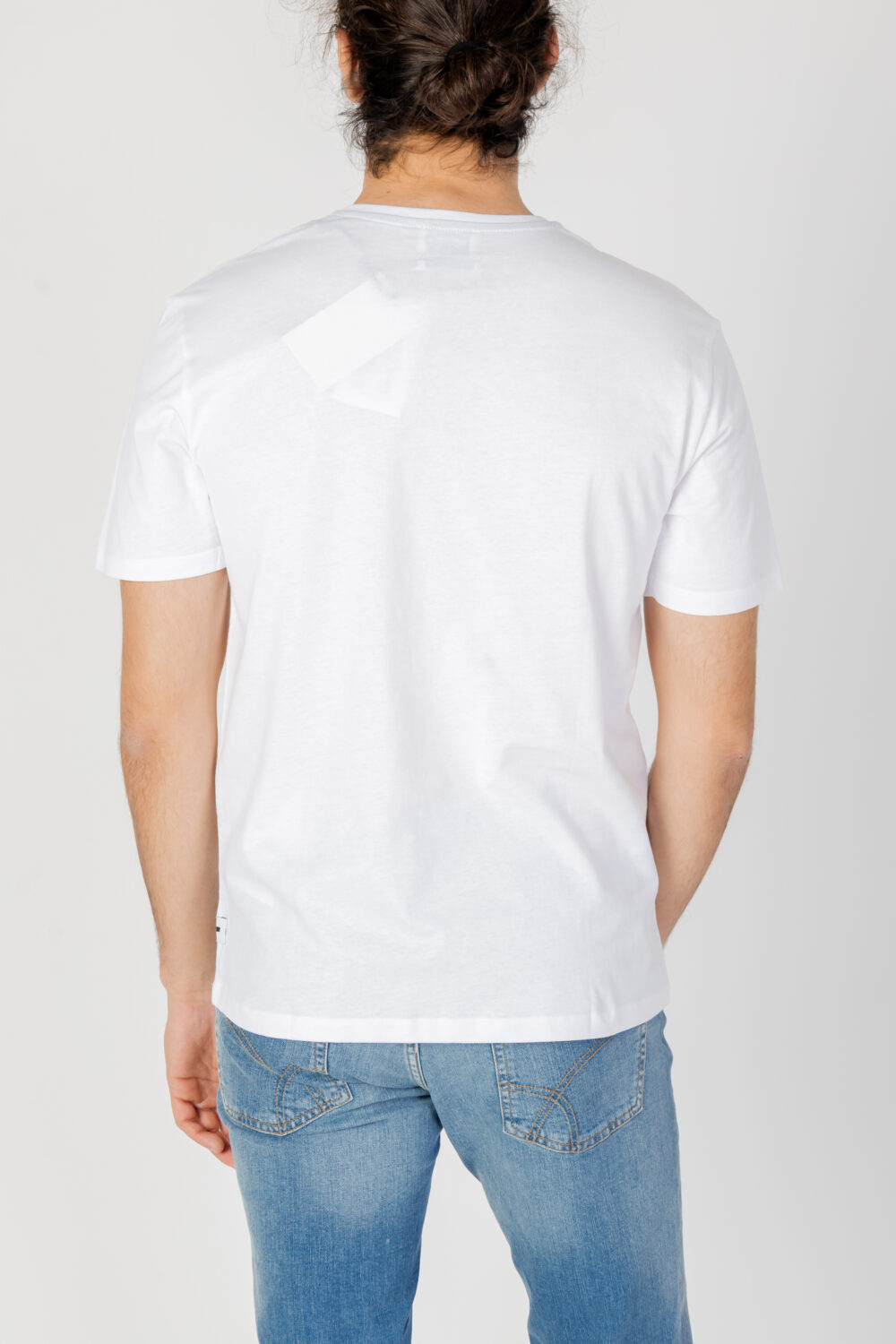 T-shirt GAS luc logo branding Bianco - Foto 3