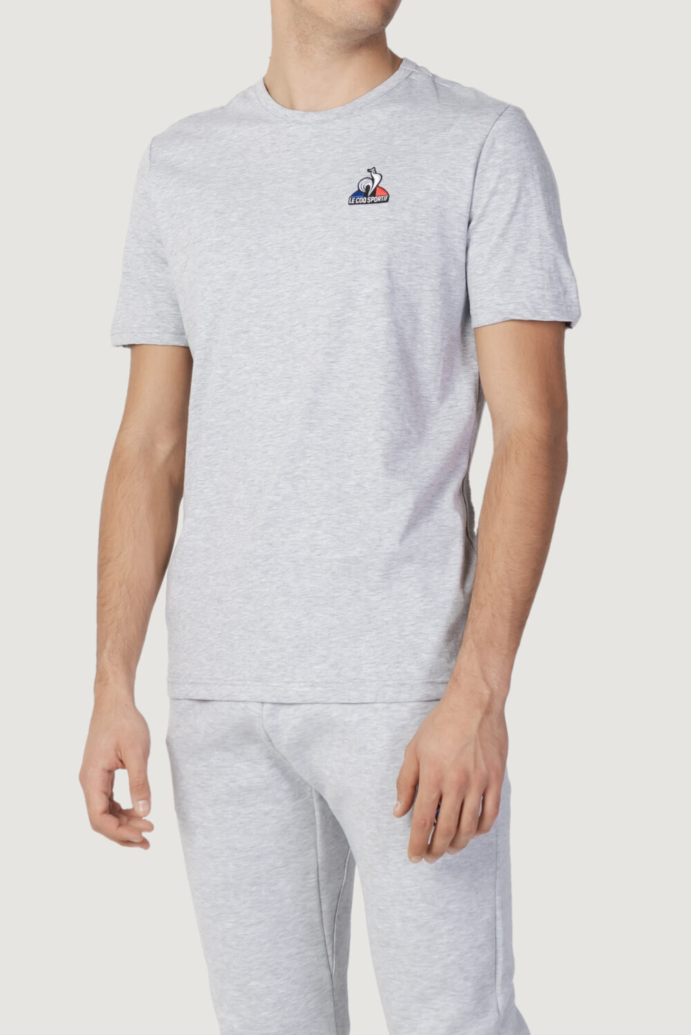 T-shirt LE COQ SPORTIF ess tee ss Grigio - Foto 1