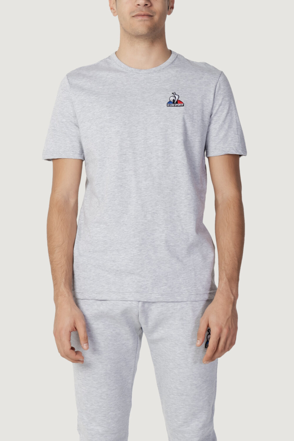 T-shirt LE COQ SPORTIF ess tee ss Grigio - Foto 6