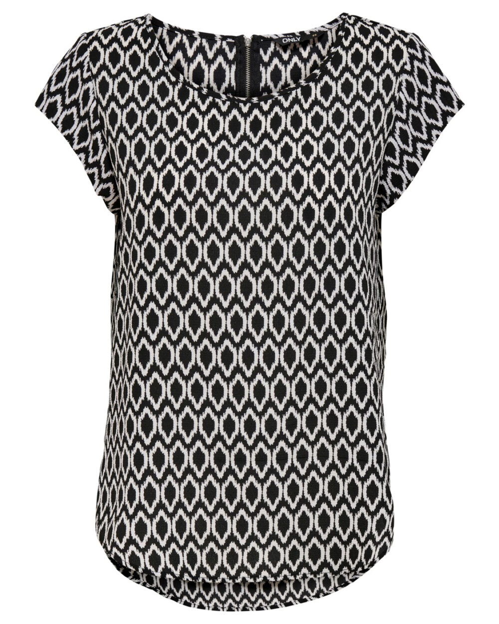 Blusa manica corta Only onlvic Black-White - Foto 5