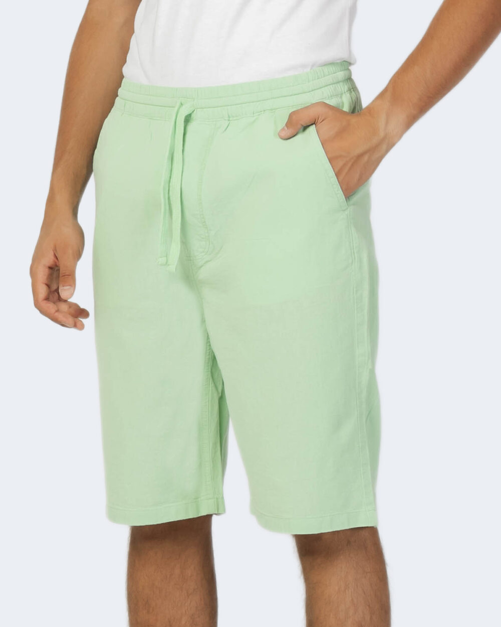 Bermuda Lee relaxed drawstring Verde ice - Foto 2