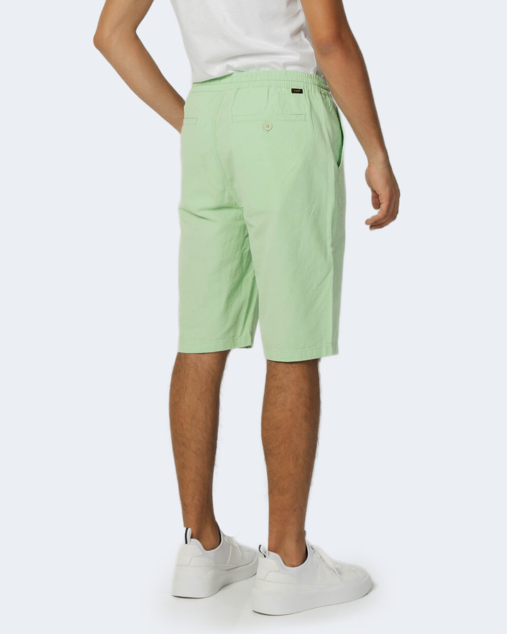 Bermuda Lee relaxed drawstring Verde ice - Foto 4