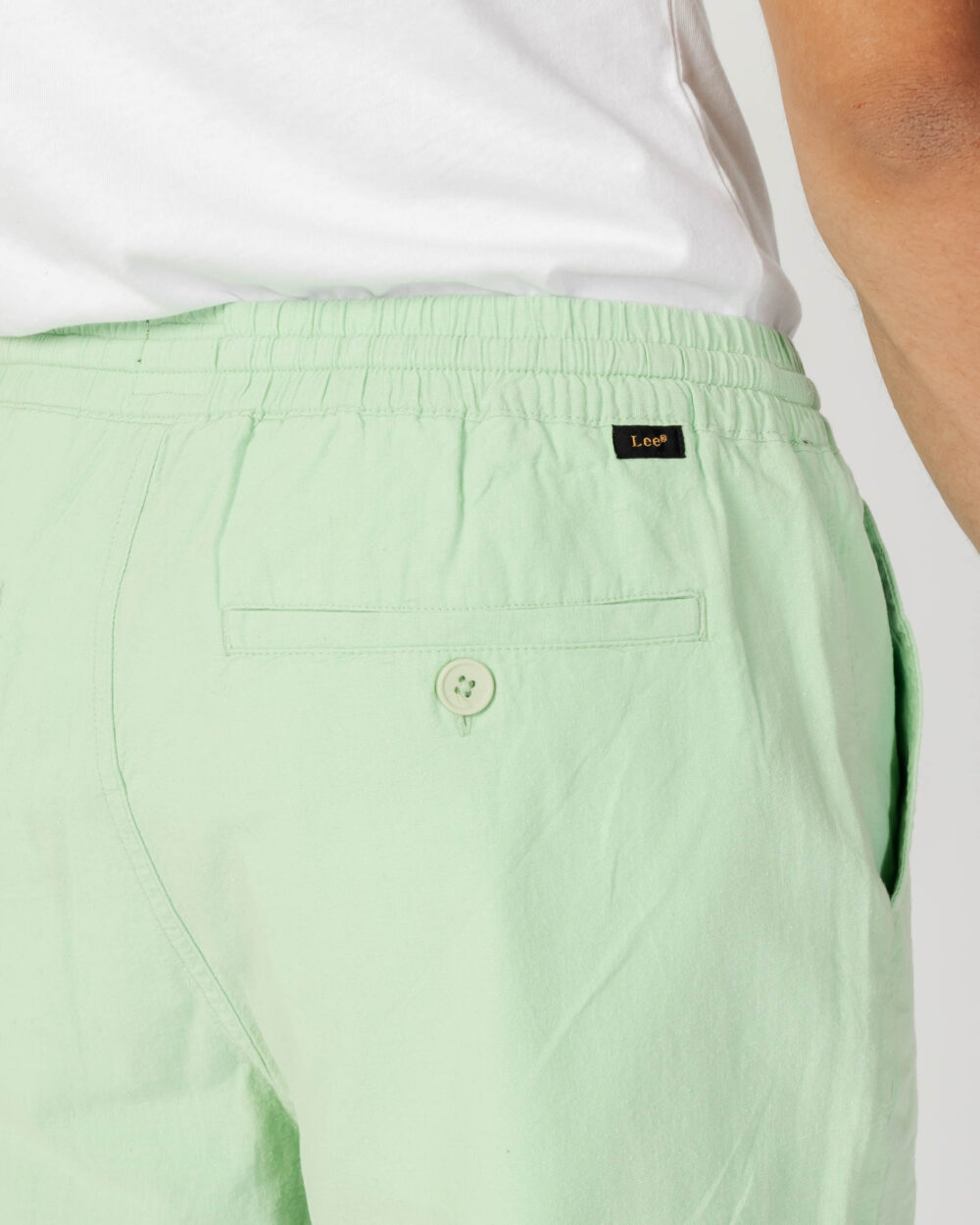 Bermuda Lee relaxed drawstring Verde ice - Foto 5