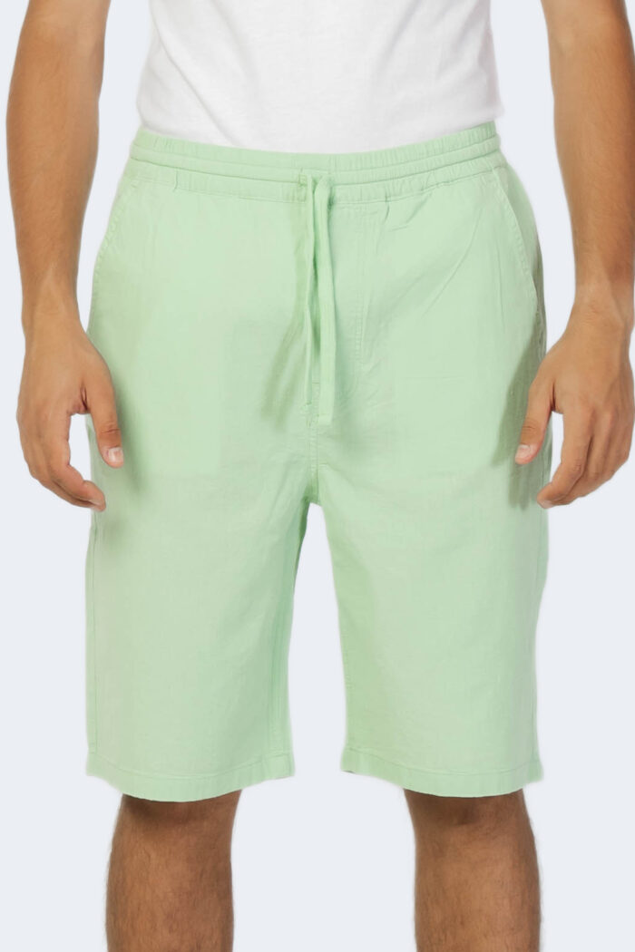 Bermuda Lee relaxed drawstring Verde ice