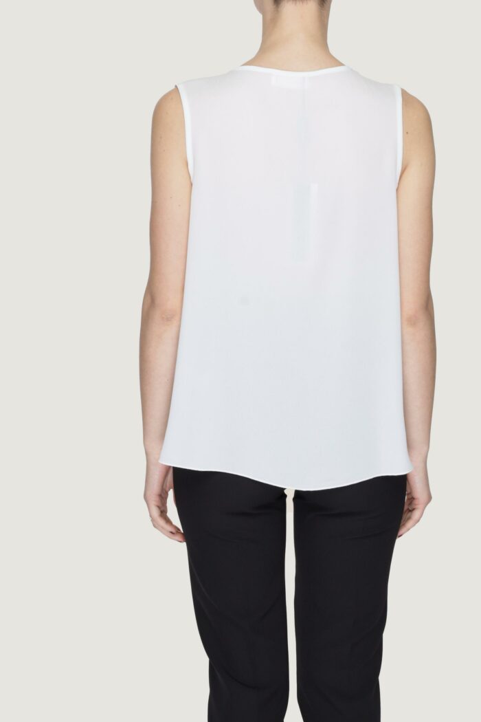 Blusa manica corta Sandro Ferrone  Bianco