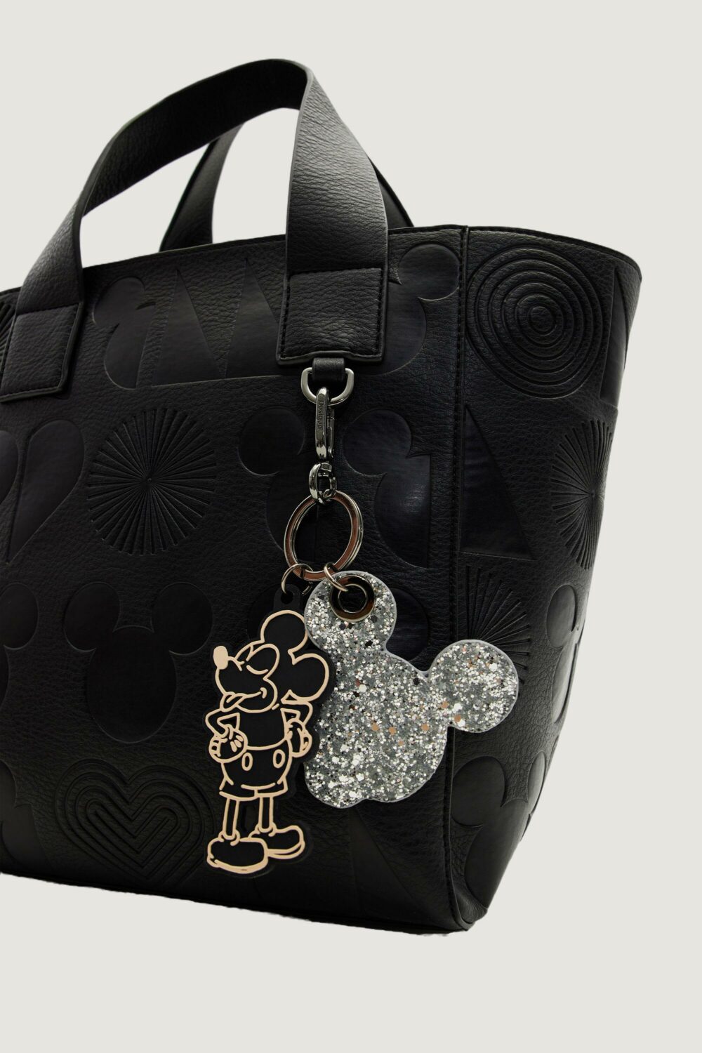 Borsa Desigual all mickey valdivia Nero - Foto 4