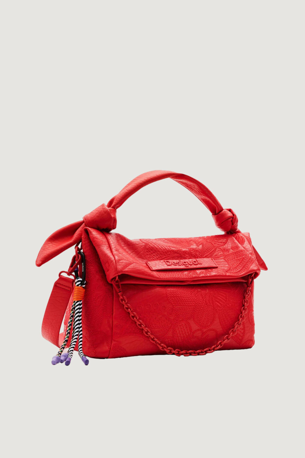 Borsa Desigual alpha loverty 3.0 Rosso - Foto 3