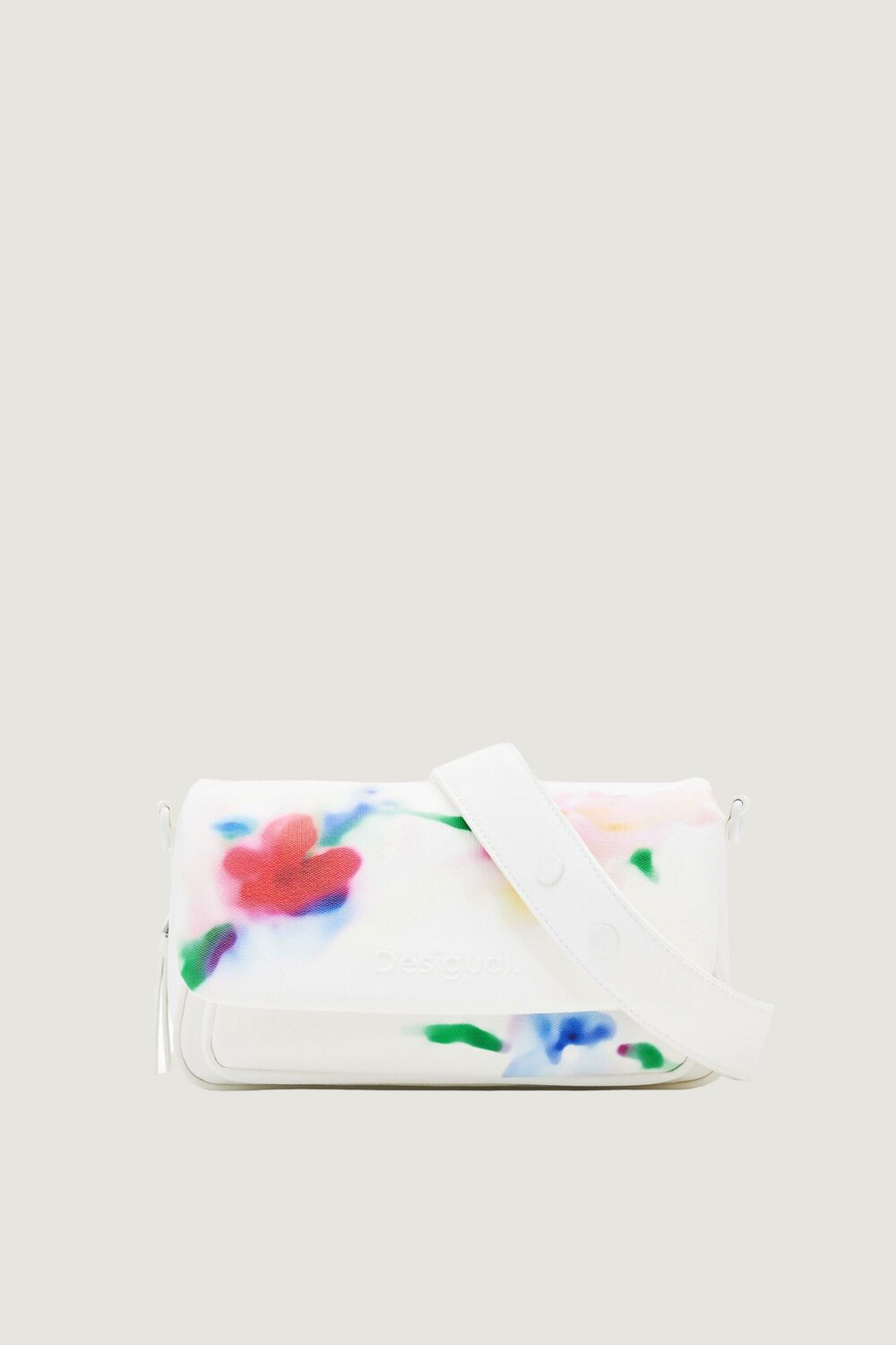 Borsa Desigual liquidflower Bianco - Foto 1