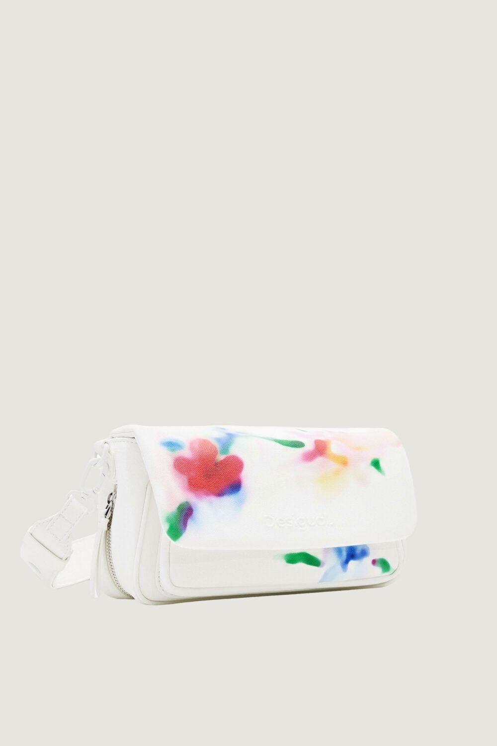 Borsa Desigual liquidflower Bianco - Foto 3