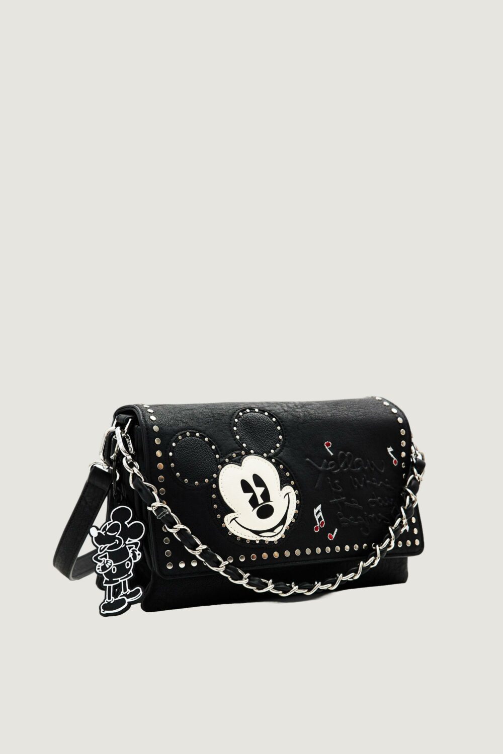 Borsa Desigual mickey rock dortmund Nero - Foto 6