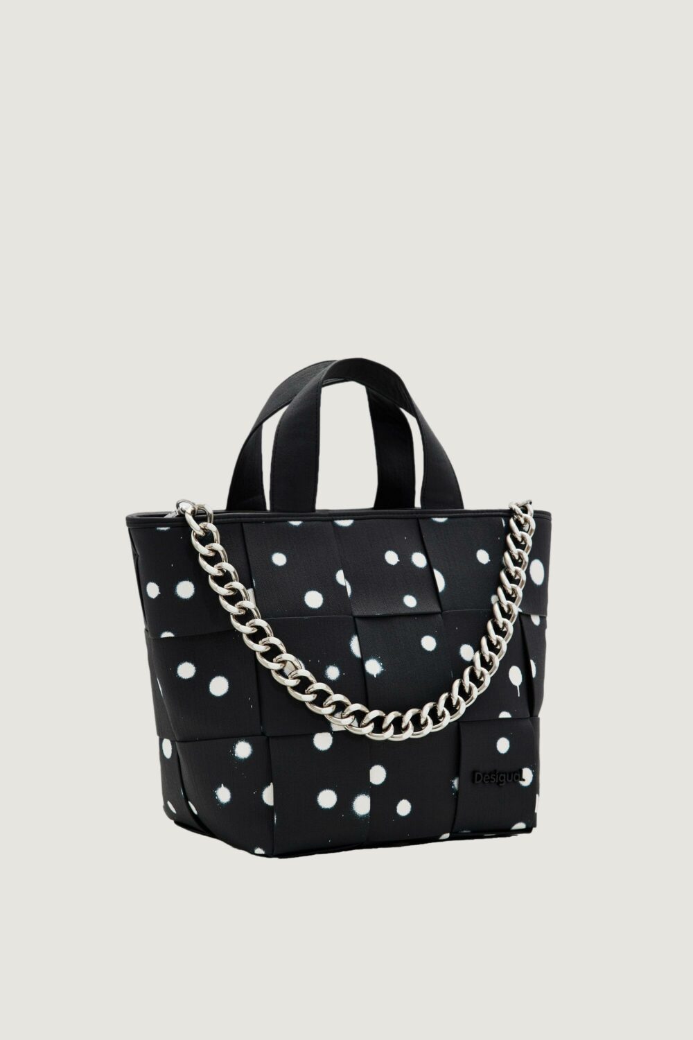 Borsa Desigual new splatter valdivia Nero - Foto 6