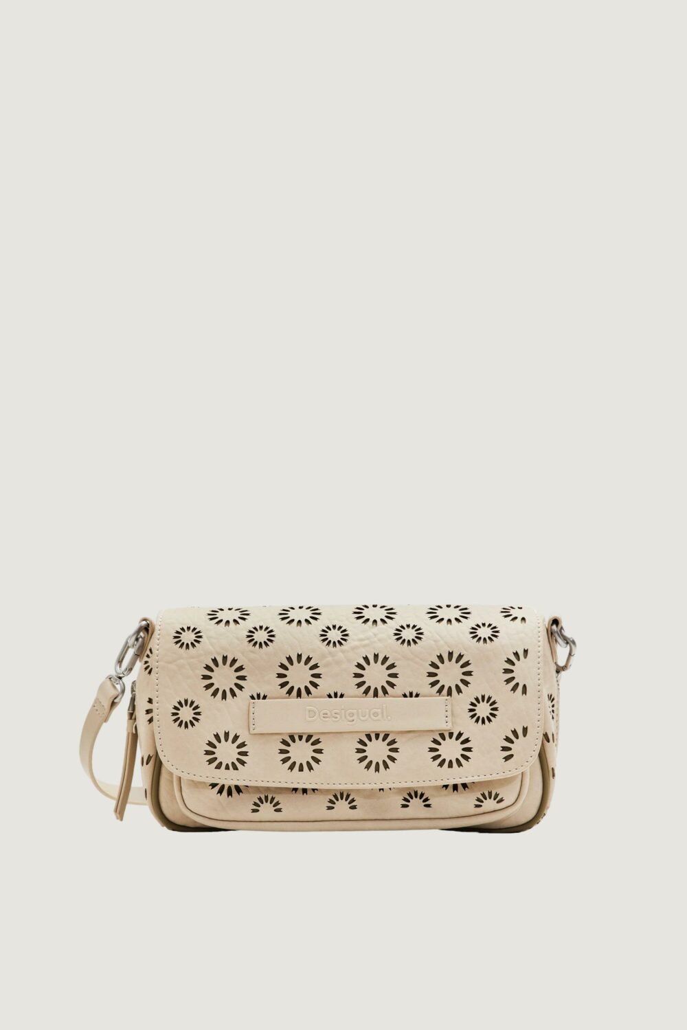 Borsa Desigual amorina 24 troms Beige - Foto 2