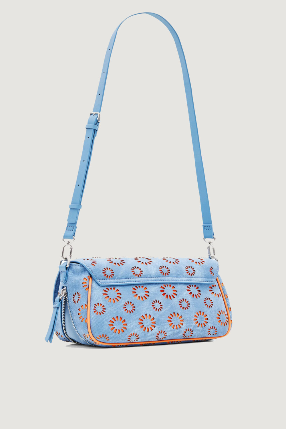 Borsa Desigual amorina 24 troms Blu - Foto 5