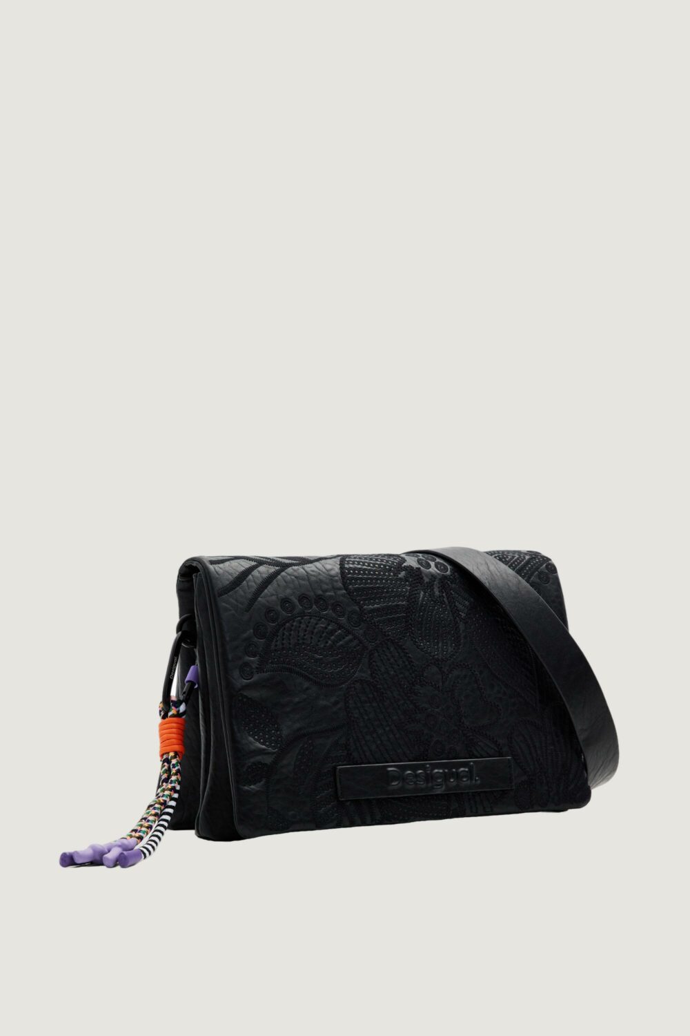 Borsa Desigual alpha dortmund flap 2.0 Nero - Foto 6